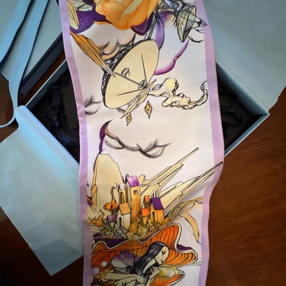 Prada James Jean  Fantasy collection! New in Box with tag. silk! - Picture 2 of 11